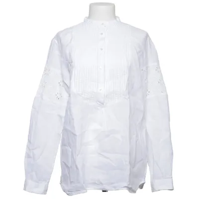 Blouse (Blanc) de 0039 Italy Coton, Lin