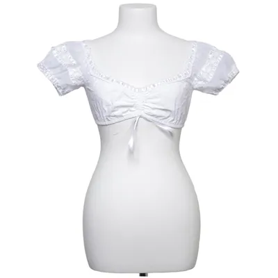 Dirndl blouse (Wit) van Krüger Madl