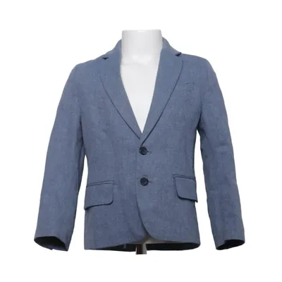 Kavaj (Blå) från H&M Bomull, Linne, Polyester