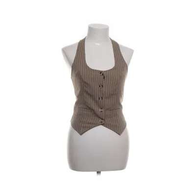 Väst (Brun, Vit) från Reclaimed Vintage Polyester, Viskos