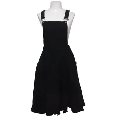 Dungaree dress (Black) from Collectif