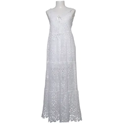 Kjole (Hvid) fra Ermanno Scervino Bomuld, Polyester