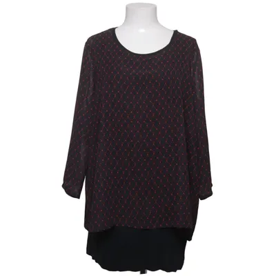 Blus (Svart, Röd) från Navigazione Elastan, Polyester, Viskos