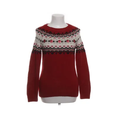 Jultröja (Röd, Flerfärgad) från Papaya Akryl, Metallfiber, Polyester, Ull