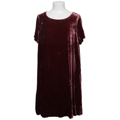 Robe (Marron) de Bondelid Polyester, Soie, Viscose