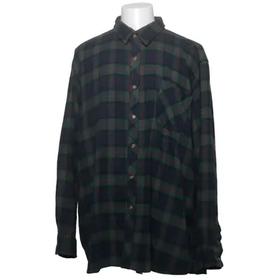 Flanellskjorta (Blå, Grön, Röd) från Haleman Bomull, Polyester