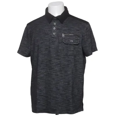Poloshirt (Grijs, Zwart) van Montage Katoen, Polyester