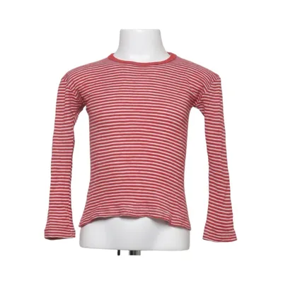 Lange mouwen shirt (Rood, Wit) van Petit Bateau Zijde, Wol