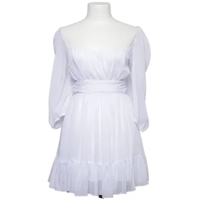 Dress (White) from Lucy in the Sky Polyester
