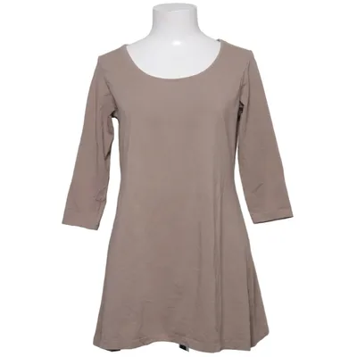 Langærmet t-shirt (Beige) fra Enna Elastan, Økologisk bomuld