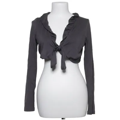 Blouse portefeuille (Gris) de Cop Copine Coton, Lyocell