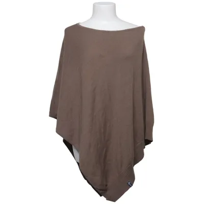 Poncho (Brown) from Pelle P Merino wool