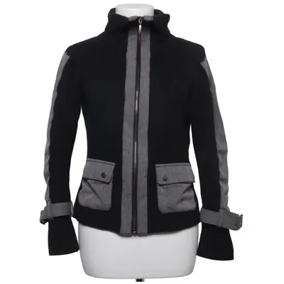 Cardigan (Black, Gray) from Jensen Women Only Acrylic, Cotton, Elastane, Polyester, Viscose