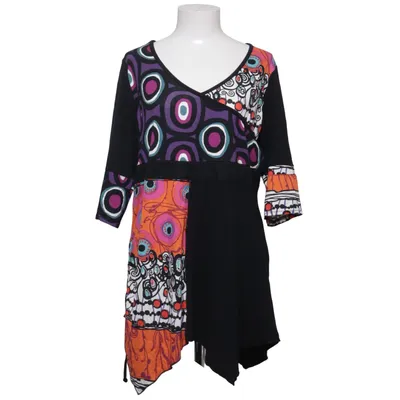 Tunic (Black, Multicolored) from Jean Marc Philippe Elastane, Viscose