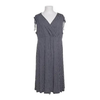 Wrap dress (Blue, White) from Flash Woman Elastane, Viscose