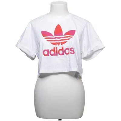 Crop top (Vit, Röd) från Adidas x Marimekko Bomull