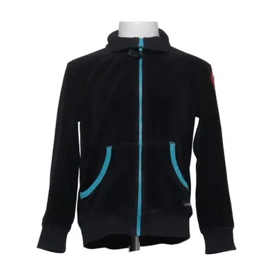 Fleece jacket (Black) from Villervalla Cotton, Polyester