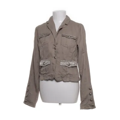 Blazer (Brun) fra SAND Jeans Bomuld, Linned