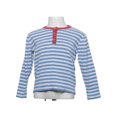 Henley Shirt (Blau, Weiß, Rot) von Duns Bio-Baumwolle