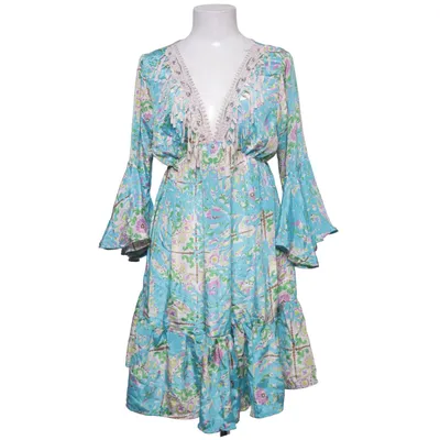 Dress (Blue, Multicolored) from Antica Sartoria Polyester, Viscose