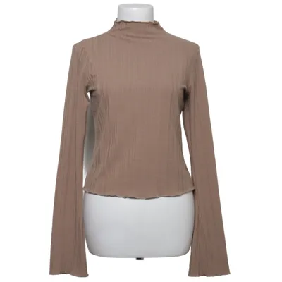 Lange mouwen shirt (Bruin) van NA-KD Reborn Elastaan, Polyester