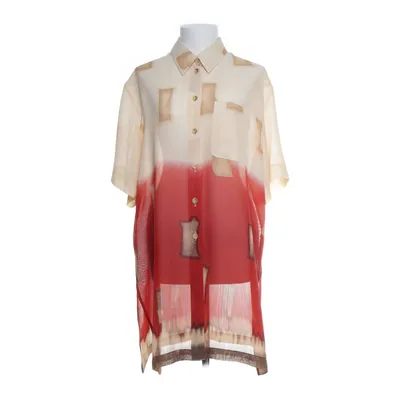 Shirt dress (Red, Beige, Multicolored) from Eugen Klein Polyester