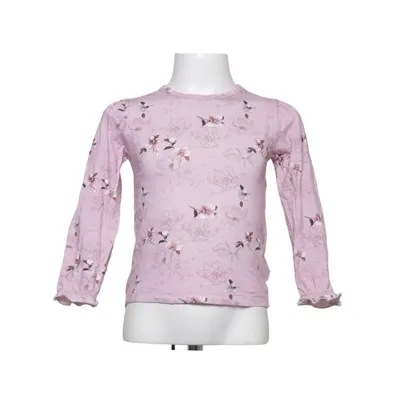 Långärmad t-shirt (Flerfärgad, Vit) från Minymo Bomull, Elastan