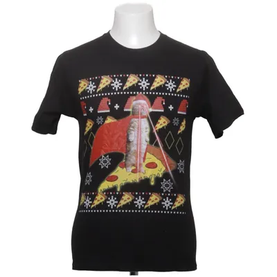 T-shirt (Schwarz, Mehrfarbig) von Port & Company Baumwolle