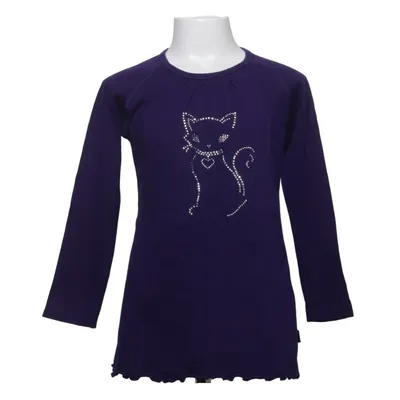Long sleeve T-shirt (Purple) from Trigema Cotton, Elastane