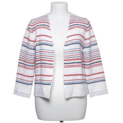 Cardigan (Hvid, Rød, Blå) fra Caractère Akryl, Metallfiber, Polyamid, Viscose