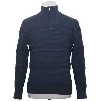 Sweater (Blå) fra Dressmann Bomuld