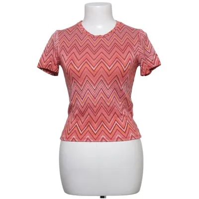 Top (Zigzag Jacquard Tee) fra Costes Studio Elastan, Polyester, Viscose