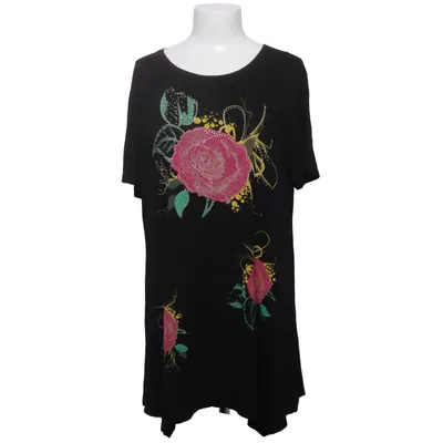 T-shirt (Noir, Multicolore) de M&V Coton, Élasthane