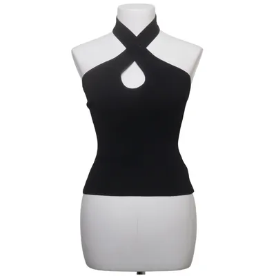 Halterneck top (Sort) fra Nathalie Schuterman Elastan, Polyamid, Viscose