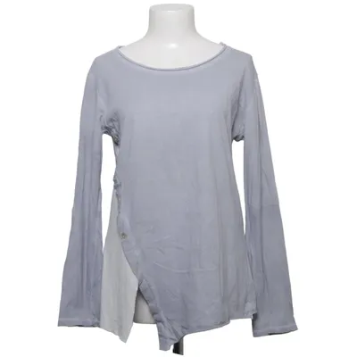 Långärmad t-shirt (Grå, Vit) från Lady Fashion Bomull