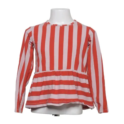 Langærmet t-shirt (Rød, Pink) fra Minimarket Elastan, Økologisk bomuld
