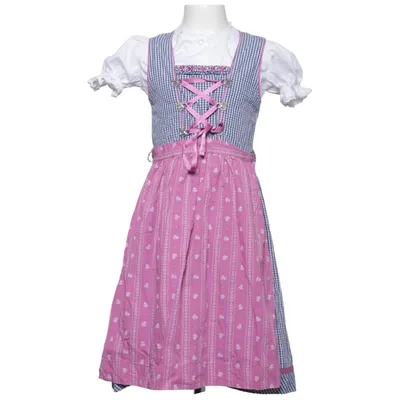 Dirndl (Blauw, Wit, Lila, Meerkleurig) van Isar-Trachten Katoen, Polyester