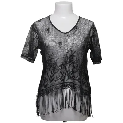 Top (Sort) fra Fenland Polyester, Viscose