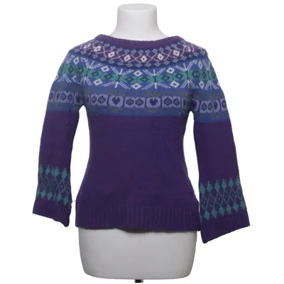 Tröja (Lila, Flerfärgad) från Jumperfabriken Angora, Polyamid, Ull
