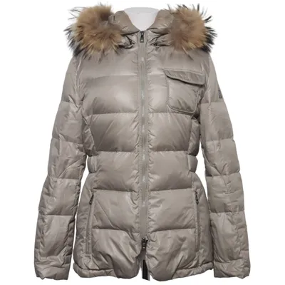 Down jacket (Beige) from Hetregó Down, Feather, Polyester