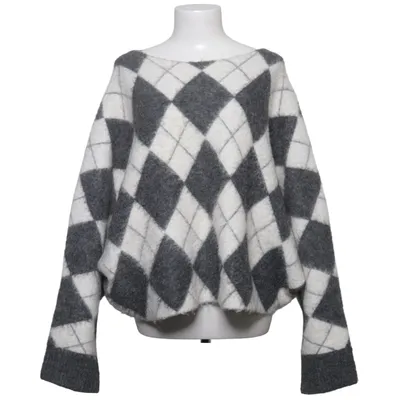 Trui (Grijs, Wit) van Pringle of Scotland x H&M Polyester, Acryl, Polyamide, Alpacawol, Wol, Elastaan