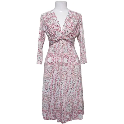 Dress (Pink, White, Brown) from Ilse Jacobsen Elastane, Polyester