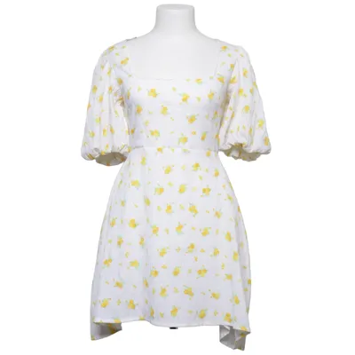 Jurk (Wit, Geel) van Influence Polyester