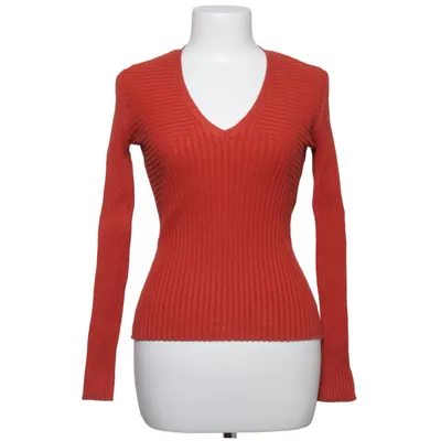Pullover (Red) from Moda International Cotton, Modal, Polyamide, Silk