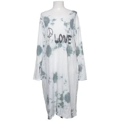 Tunique (Blanc, Gris) de Agencies Turquoise Coton