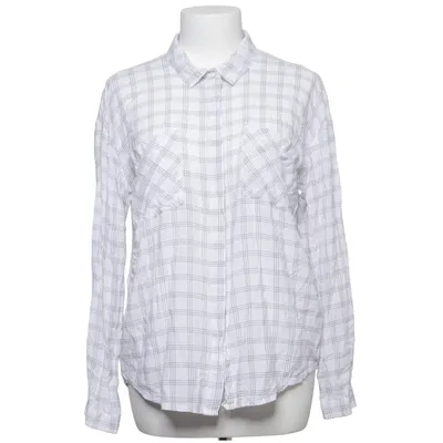 Shirt (White Check Shirt) van Soaked in Luxury Katoen