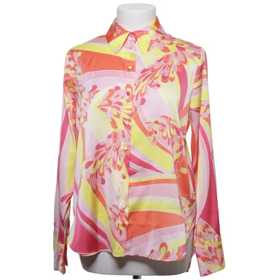 Skjorta (Gul, Rosa, Orange, Röd, Flerfärgad) från Amisu Elastan, Polyester