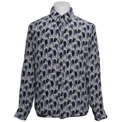 Chemise (Bleu, Multicolore) de Bally Soie