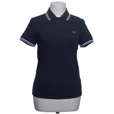 Pikétröja (Blå) från Fred Perry Bomull, Elastan