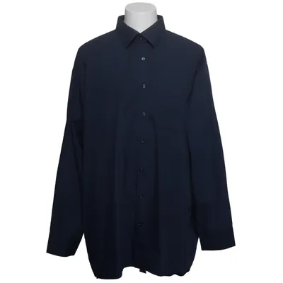Shirt (Blauw) van Atlant Katoen, Polyester